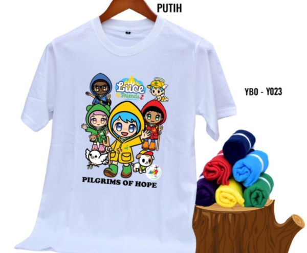 Kaos Yubelium Putih Anak