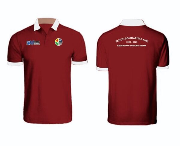 Baju TSM Merah Maron